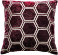 Malini Ivor Aubergine Cushion