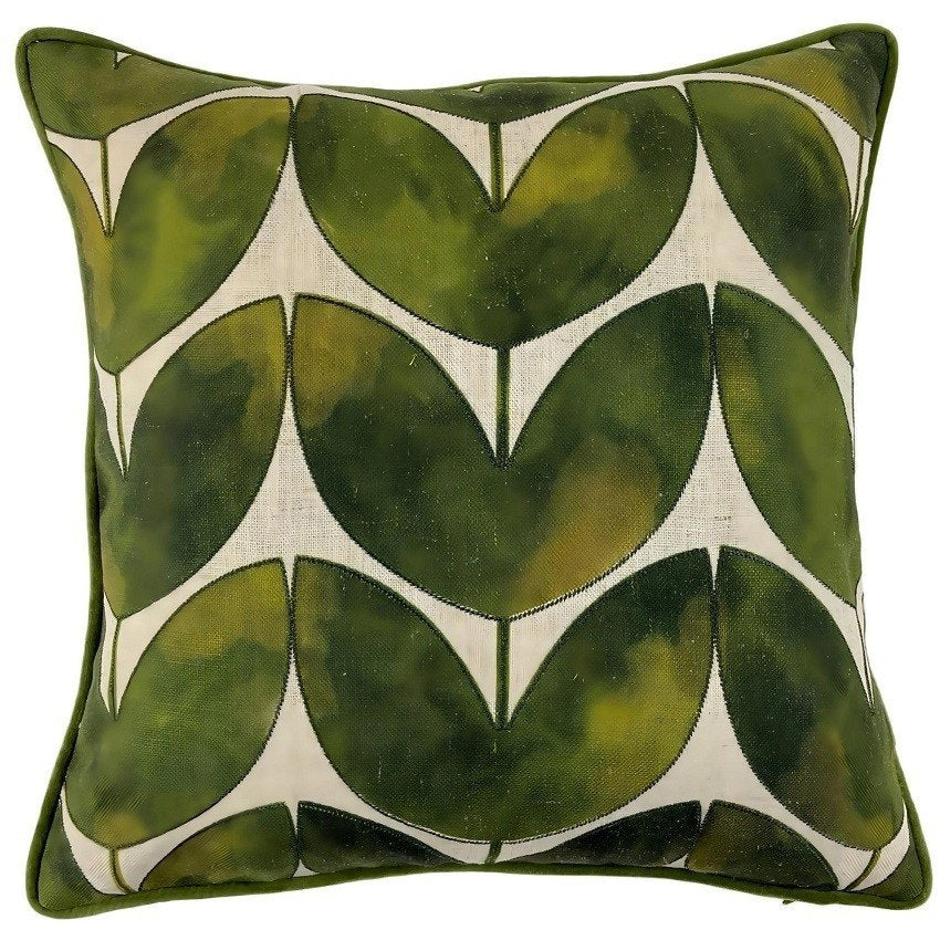 Malini Small Lula Olive Cushion