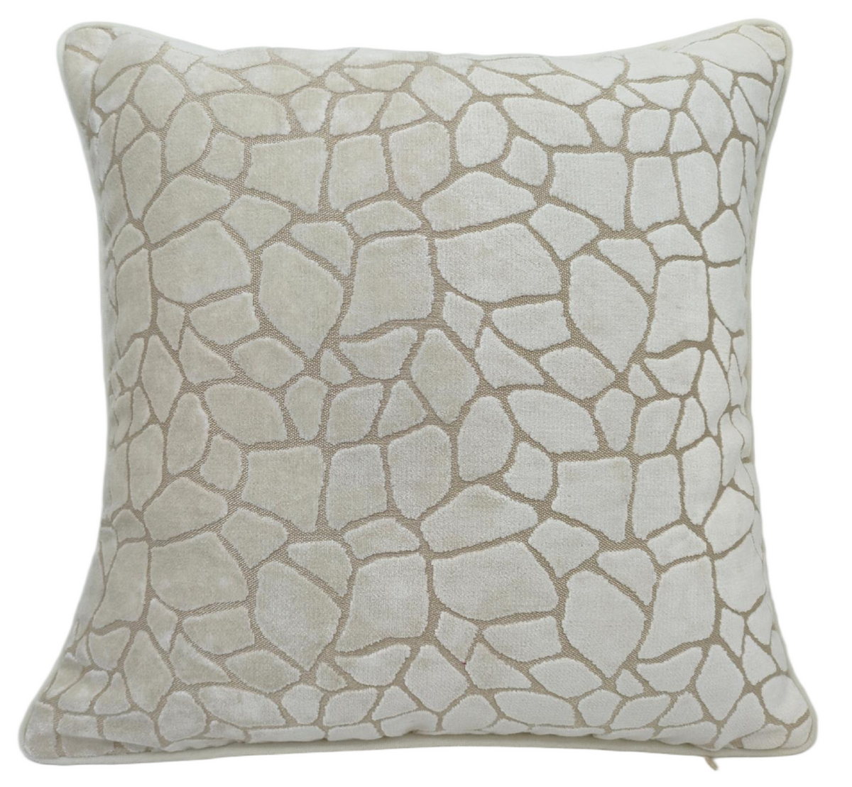 Malini Small Necking Ivory Cushion