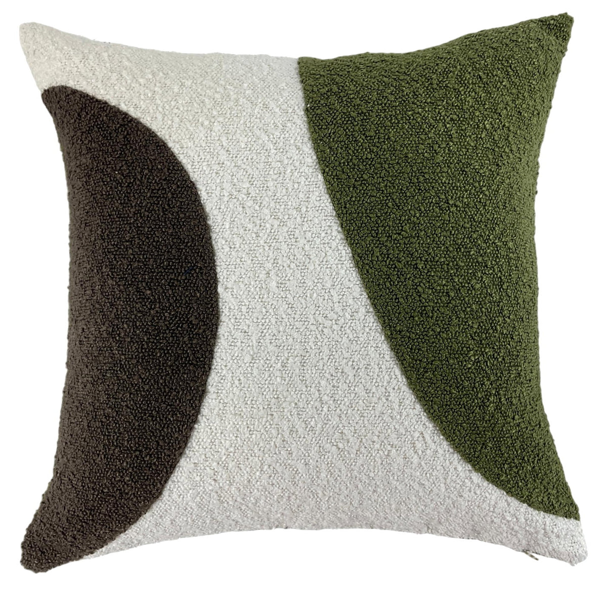 Malini Otto Olive Cushion