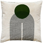 Malini Saloni Olive Cushion
