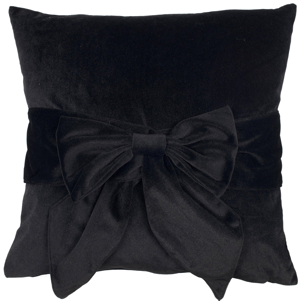 Paul Moneypenny Tiedup Black Cushion