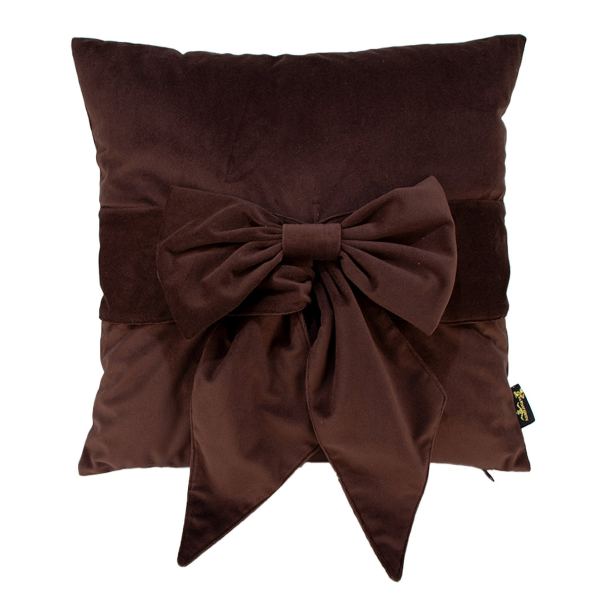 Paul Moneypenny Tiedup Choc Cushion