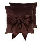 Paul Moneypenny Tiedup Choc Cushion
