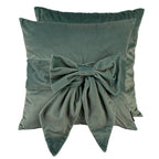 Paul Moneypenny Tiedup Sage Cushion