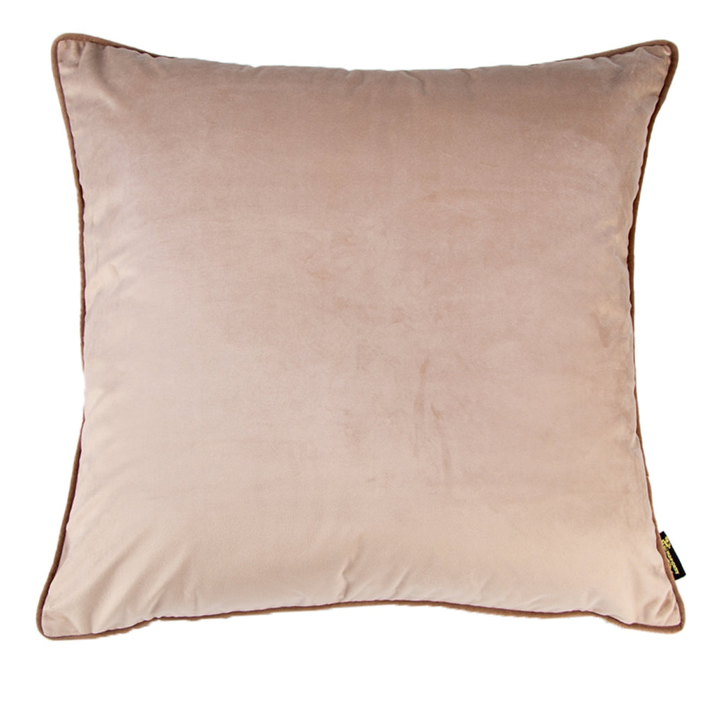 Paul Moneypenny Twofaced Choc And Taupe Large Cushion
