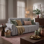 San Marino Sofa Grey 3 Seater