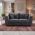 Serena Sofa Black 2 Seater