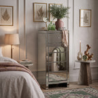 Seville 5 Drawer Narrow Chest