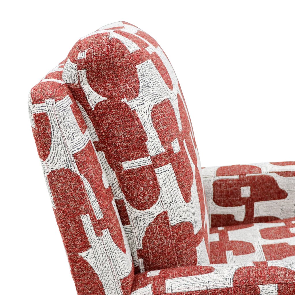 Seville Electric Reclining Chair Red
