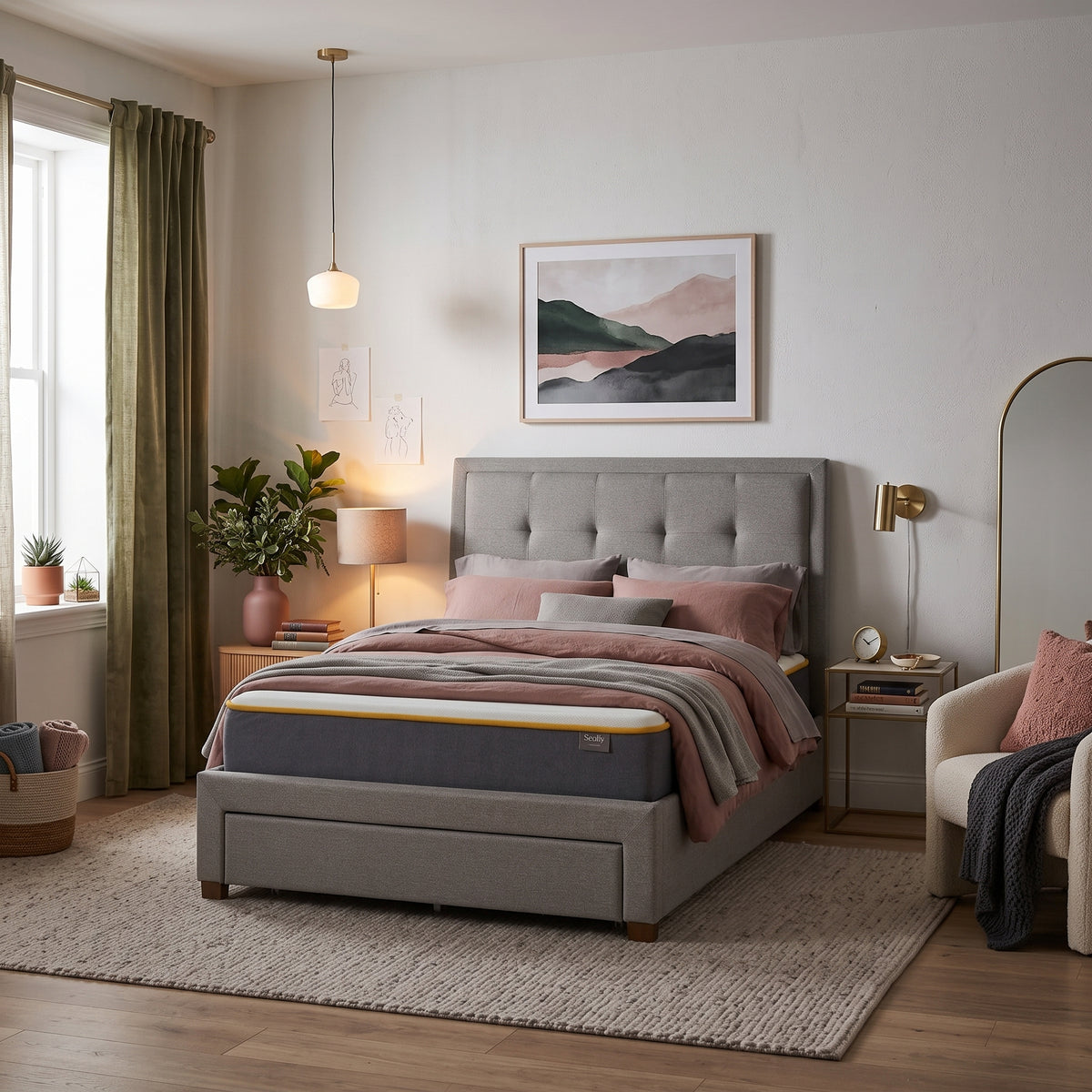 Shelby King Bed