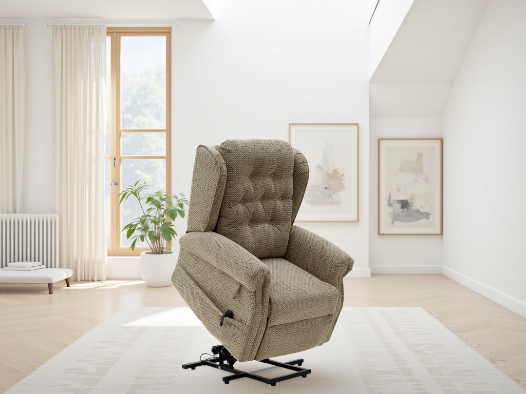 Sienna Rise and Recline Chair Mink