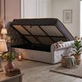 Sienna Double Ottoman Bed