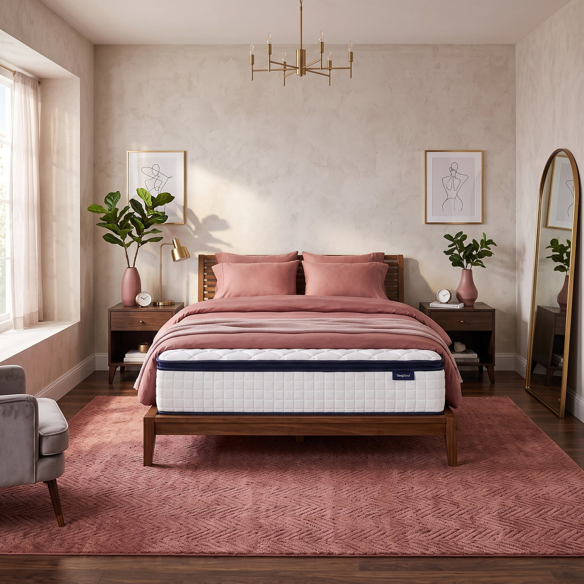 SleepSoul Bliss 1500 Small Double Mattress