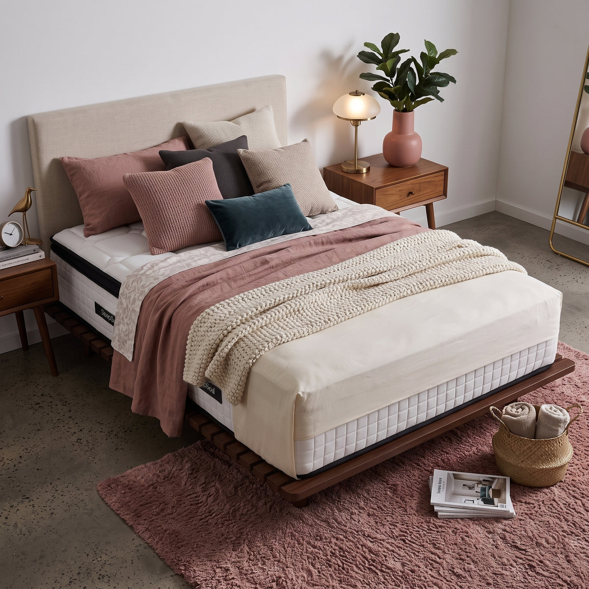 SleepSoul Bliss 2000 Double Mattress