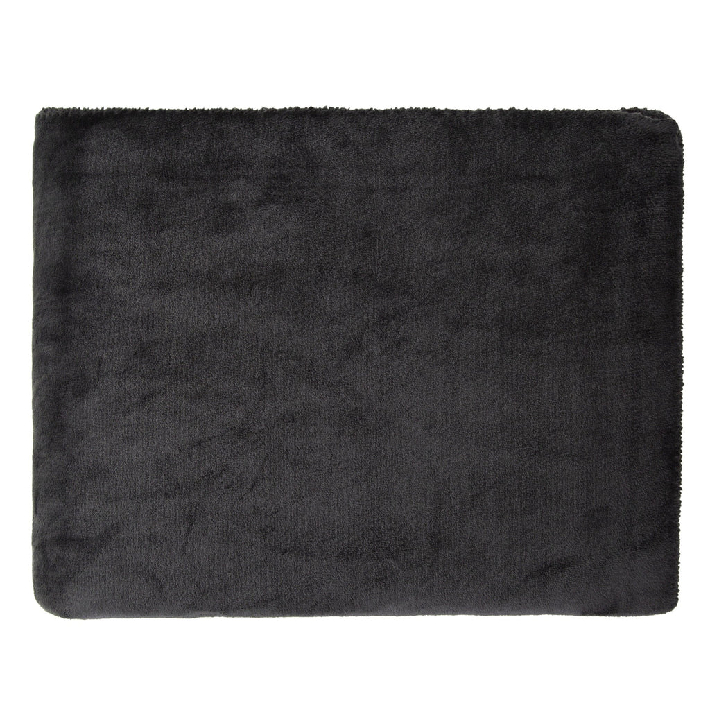 Malini Cosy Black Throw