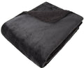 Malini Cosy Black Throw