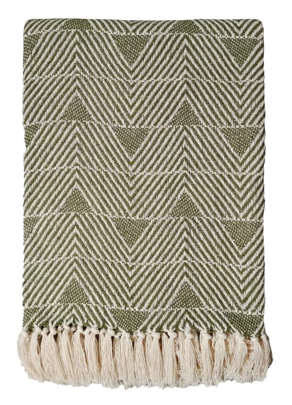 Malini Haven Olive Throw