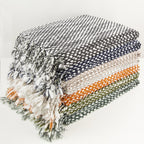 Malini Raindrops Slate Throw