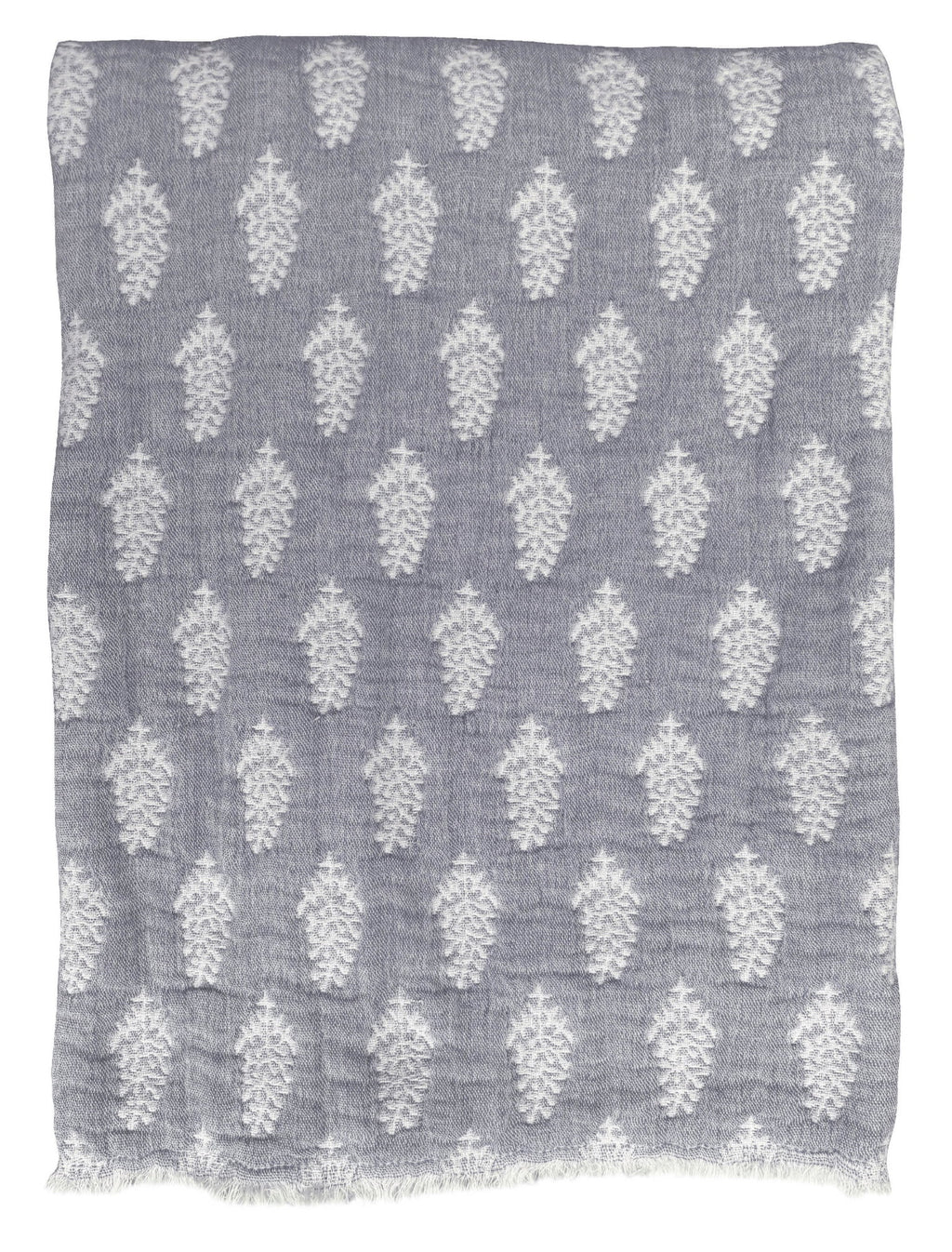 Malini Samira Grey Throw