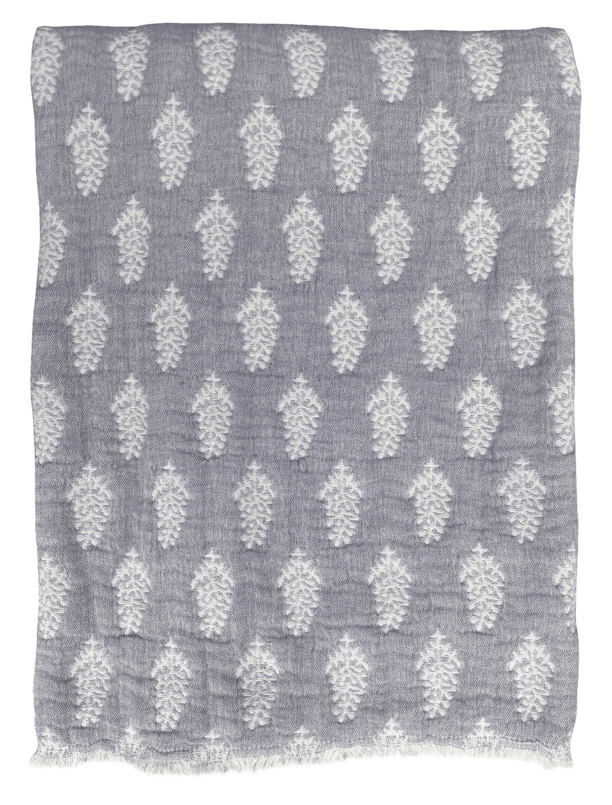 Malini Samira Grey Throw