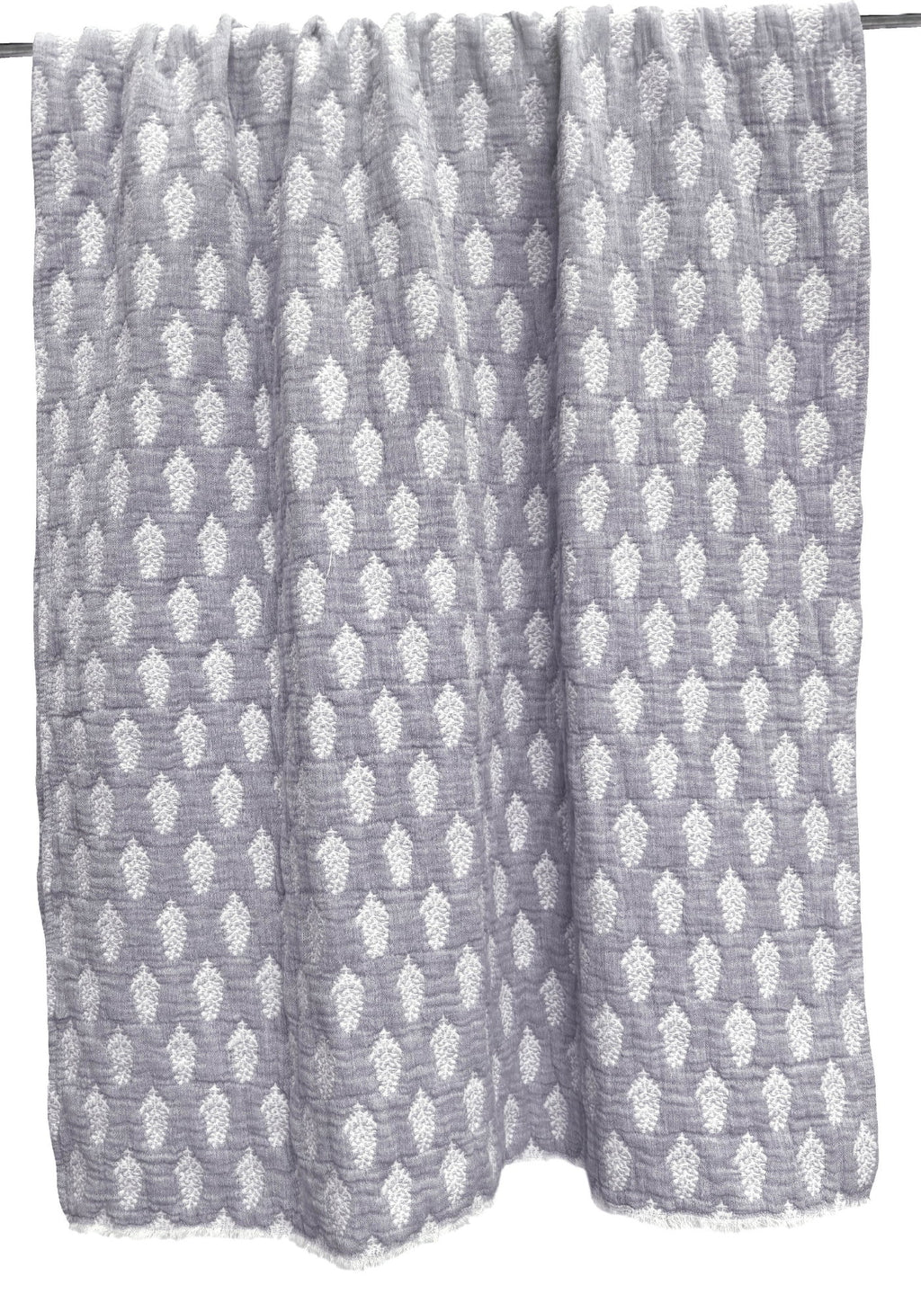Malini Samira Grey Throw