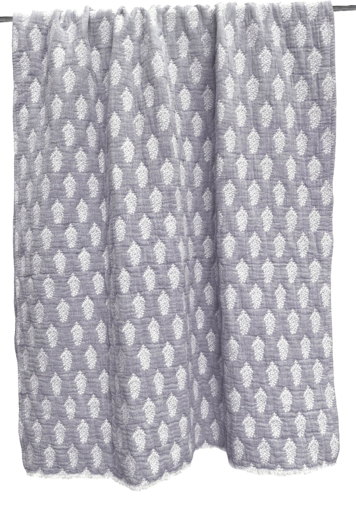 Malini Samira Grey Throw