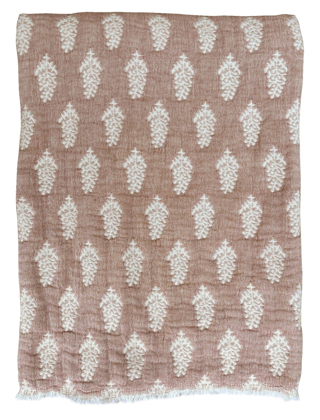 Malini Samira Rust Throw
