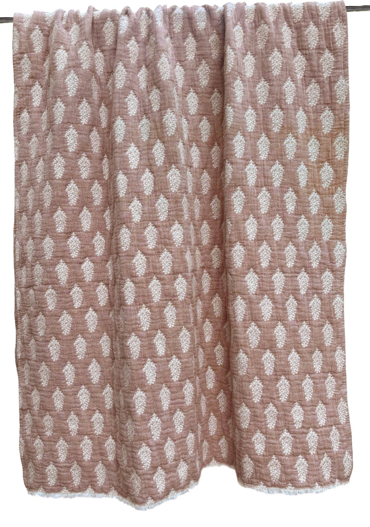 Malini Samira Rust Throw