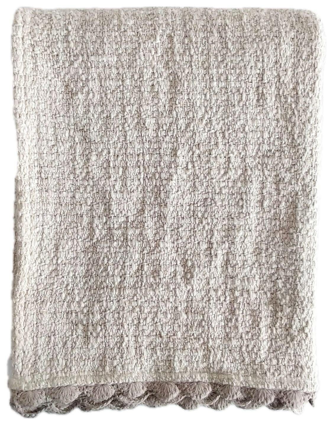 Malini Stello Natural Throw