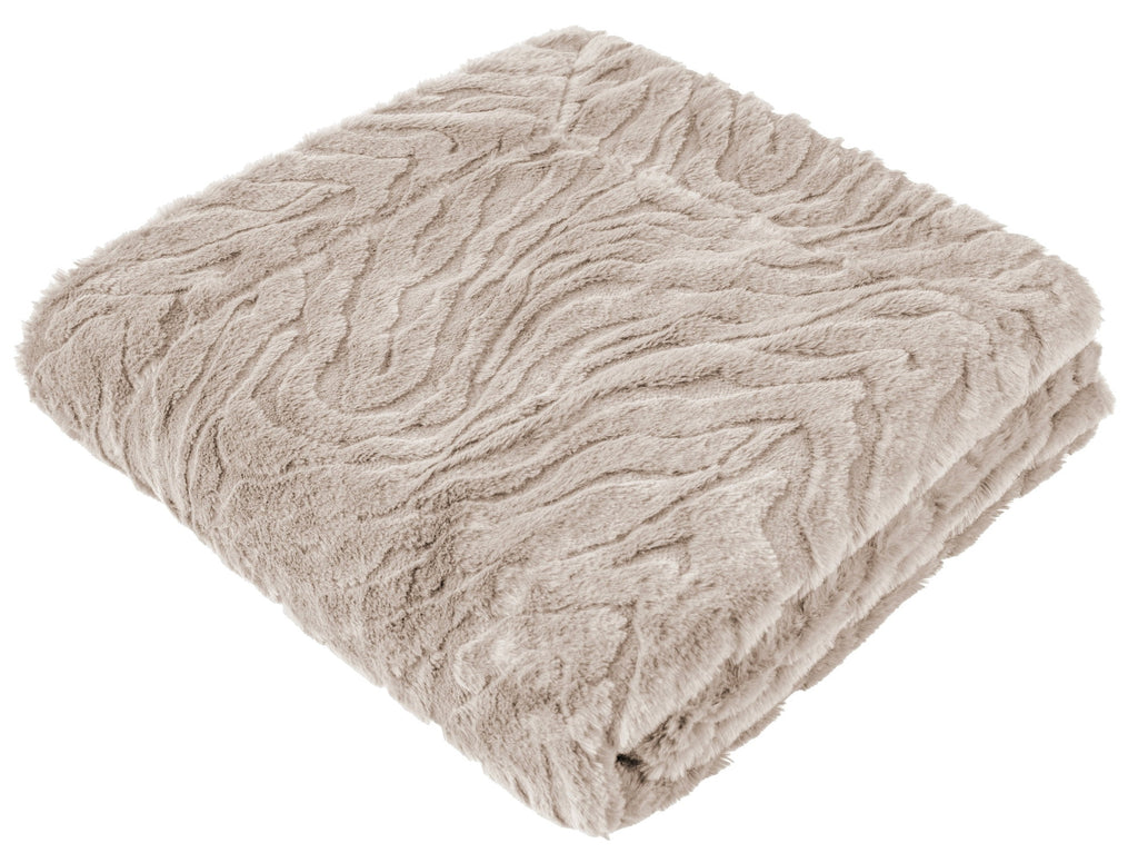 Paul Moneypenny Ziggy Taupe Throw
