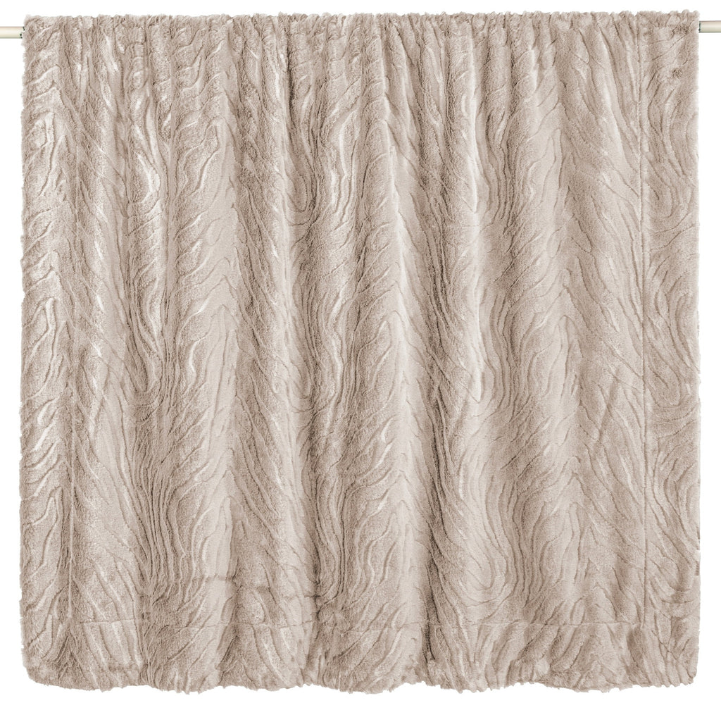 Paul Moneypenny Ziggy Taupe Throw