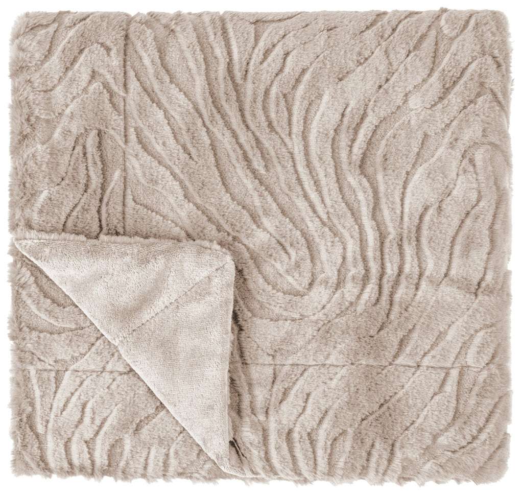 Paul Moneypenny Ziggy Taupe Throw
