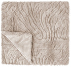 Paul Moneypenny Ziggy Taupe Throw