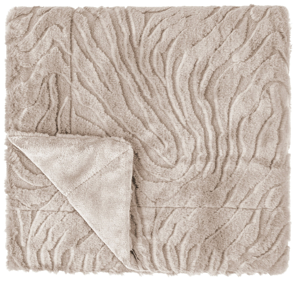 Paul Moneypenny Ziggy Taupe Throw