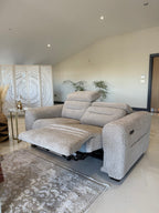 Tokyo Electric Recliner Beige 2 Seater