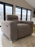 Toronto Electric Recliner Beige Armchair