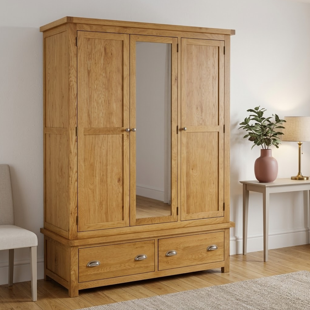 Woburn 3 Door 2 Drawer Wardrobe