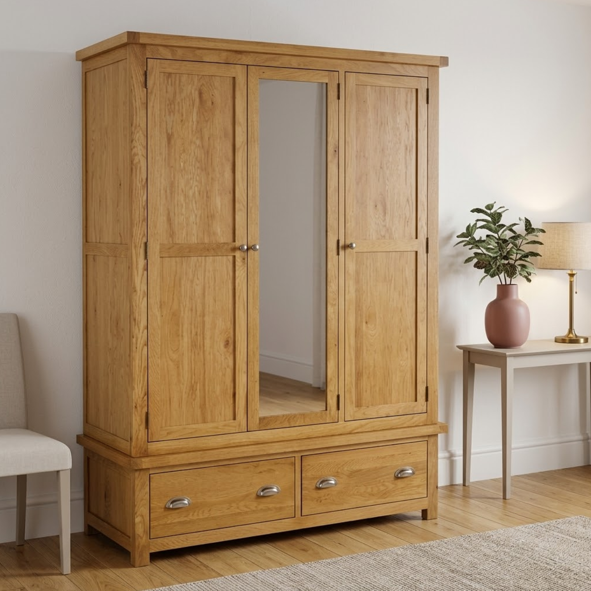 Woburn 3 Door 2 Drawer Wardrobe