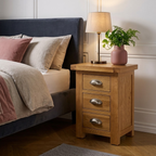 Woburn Small 3 Drawer Bedside
