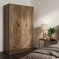 Stockwell 3 Door 2 Drawer Wardrobe