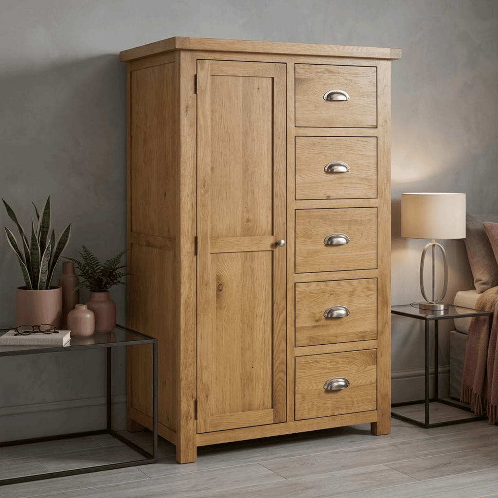 Woburn 1 Door 5 Drawer Wardrobe