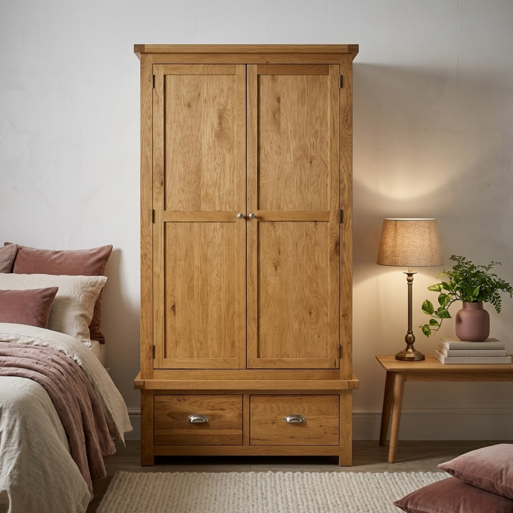 Woburn 2 Door 2 Drawer Wardrobe