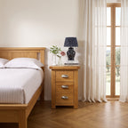 Woburn Large 3 Drawer Bedside