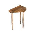 Scandi Mango Wood Sofa End Table