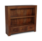 Dakota Low Bookcase, 110cm