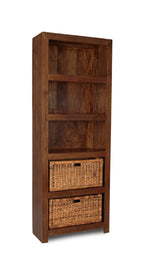 Dakota 76cm Tall Shelves with Baskets