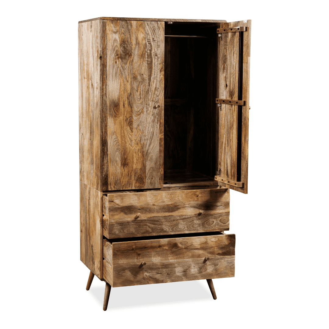 Geo Mango 85cm Wardrobe