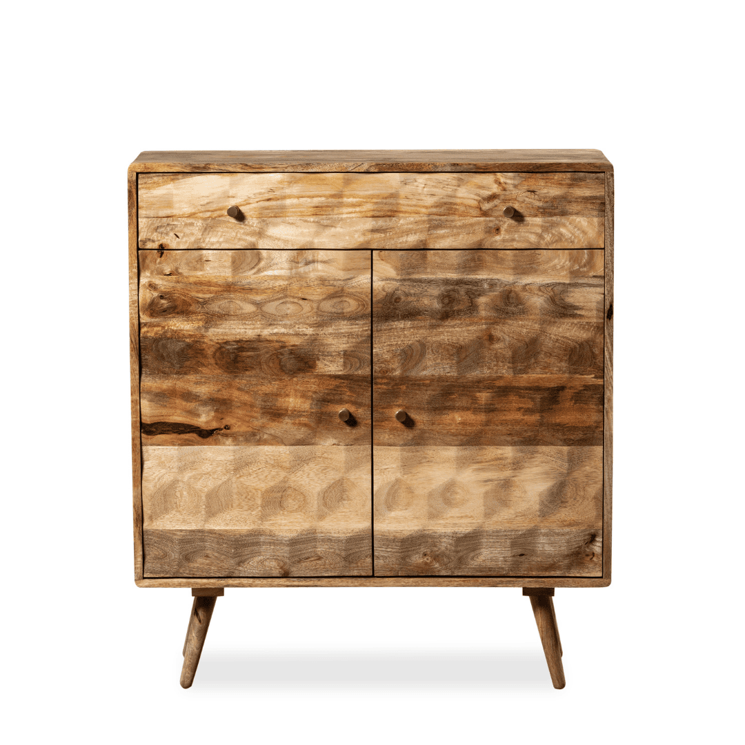 Geo Mango 90cm Slim Sideboard