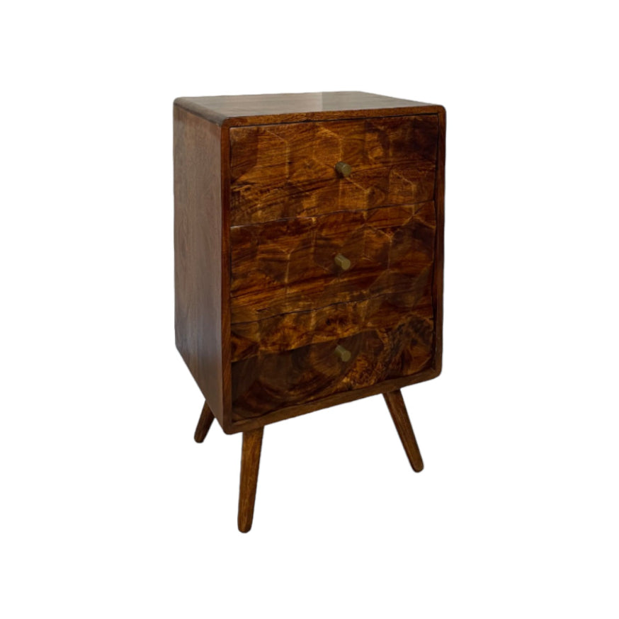 Geo Mango 45cm 3 Drawer Chest